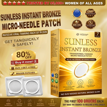 𝑶𝒇𝒇𝒊𝒄𝒊𝒂𝒍 𝑺𝒕𝒐𝒓𝒆 | ☀️ 𝐇𝐢𝐬𝐤𝐢𝐧® 𝐒𝐮𝐧𝐥𝐞𝐬𝐬 𝐈𝐧𝐬𝐭𝐚𝐧𝐭 𝐁𝐫𝐨𝐧𝐳𝐞 𝐓𝐚𝐧𝐧𝐢𝐧𝐠 𝐌𝐢𝐜𝐫𝐨𝐧𝐞𝐞𝐝𝐥𝐞 𝐏𝐚𝐭𝐜𝐡 (𝐉𝐮𝐬𝐭 𝐨𝐧𝐜𝐞 𝐚 𝐝𝐚𝐲) 𝐕𝐢𝐬𝐢𝐛𝐥𝐞 𝐁𝐫𝐨𝐧𝐳𝐞 𝐆𝐥𝐨𝐰 𝐢𝐧 𝟕 𝐃𝐚𝐲𝐬 ✅ 𝐍𝐨 𝐔𝐕, 𝐍𝐨 𝐎𝐫𝐚𝐧𝐠𝐞, 𝐍𝐨 𝐒𝐭𝐫𝐞𝐚𝐤𝐬, 𝐍𝐨 𝐃𝐇𝐀, 𝐍𝐨 𝐌𝐞𝐬𝐬.
