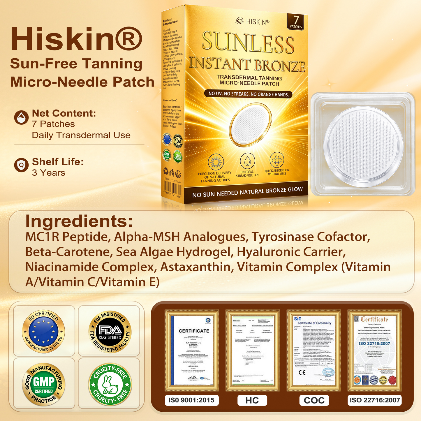 𝑶𝒇𝒇𝒊𝒄𝒊𝒂𝒍 𝑺𝒕𝒐𝒓𝒆 | ☀️ 𝐇𝐢𝐬𝐤𝐢𝐧® 𝐒𝐮𝐧𝐥𝐞𝐬𝐬 𝐈𝐧𝐬𝐭𝐚𝐧𝐭 𝐁𝐫𝐨𝐧𝐳𝐞 𝐓𝐚𝐧𝐧𝐢𝐧𝐠 𝐌𝐢𝐜𝐫𝐨𝐧𝐞𝐞𝐝𝐥𝐞 𝐏𝐚𝐭𝐜𝐡 (𝐉𝐮𝐬𝐭 𝐨𝐧𝐜𝐞 𝐚 𝐝𝐚𝐲) 𝐕𝐢𝐬𝐢𝐛𝐥𝐞 𝐁𝐫𝐨𝐧𝐳𝐞 𝐆𝐥𝐨𝐰 𝐢𝐧 𝟕 𝐃𝐚𝐲𝐬 ✅ 𝐍𝐨 𝐔𝐕, 𝐍𝐨 𝐎𝐫𝐚𝐧𝐠𝐞, 𝐍𝐨 𝐒𝐭𝐫𝐞𝐚𝐤𝐬, 𝐍𝐨 𝐃𝐇𝐀, 𝐍𝐨 𝐌𝐞𝐬𝐬.