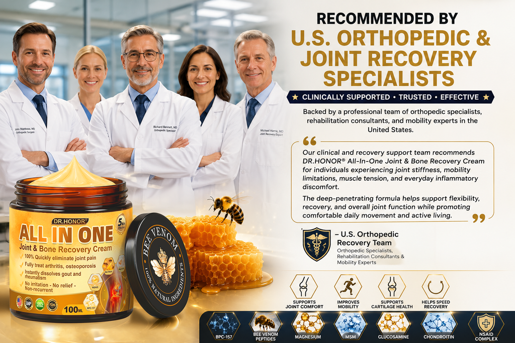 DR.HONOR® All-In-One Joint & Bone Recovery Cream🎉🎉(Specially for older adults)